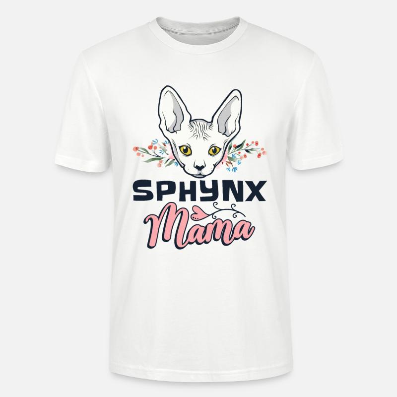 Sphynx chat Sphynx chat - T-shirt bio CRAFTER Stanley Stella Unisexe - blanc