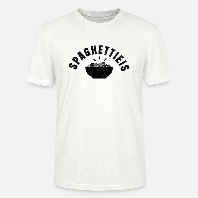 Spagetti Eis - Stanley/Stella Unisex Bio-T-Shirt CRAFTER - Weiß