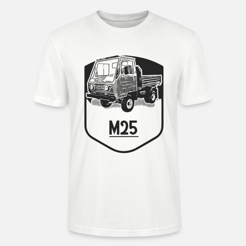 M25 Multicar - Stanley/Stella Unisex Bio-T-Shirt CRAFTER - Weiß