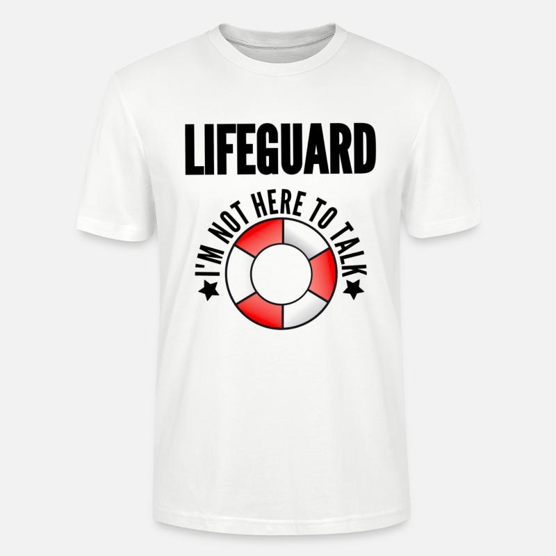 SAUVETEUR - Rettungsschwimmer - T-shirt bio CRAFTER Stanley Stella Unisexe - blanc