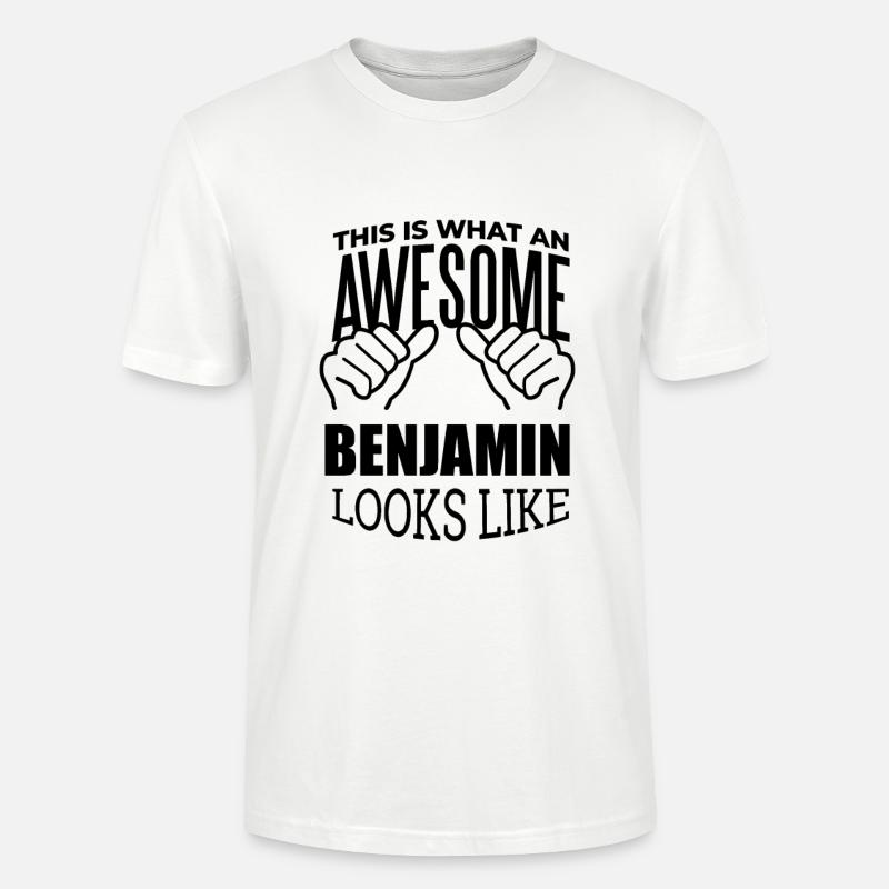 Benjamin - Stanley/Stella Unisex Bio-T-Shirt CRAFTER - Weiß