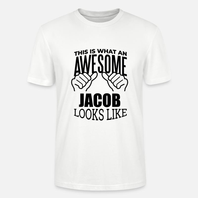 Jacob - Stanley/Stella Unisex Bio-T-Shirt CRAFTER - Weiß