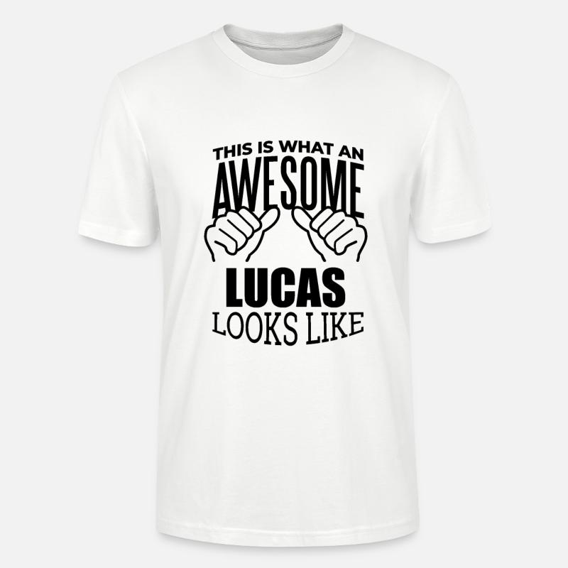 Lucas - Stanley/Stella Unisex Bio-T-Shirt CRAFTER - Weiß