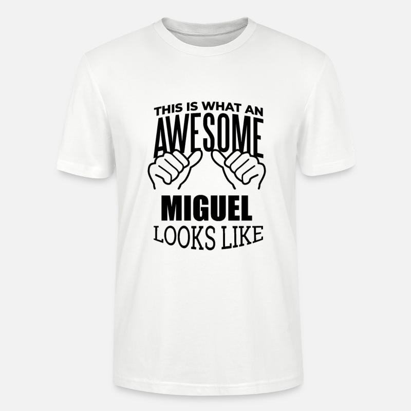 Miguel - Stanley/Stella Unisex Bio-T-Shirt CRAFTER - Weiß