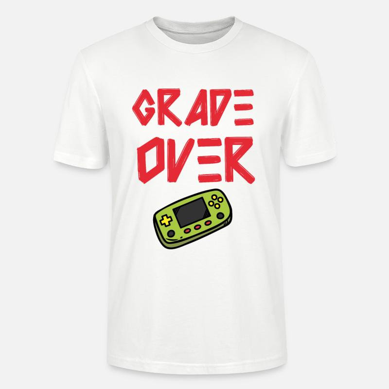 Game Over: Abschluss gewonnen! - Stanley/Stella Unisex Bio-T-Shirt CRAFTER - Weiß