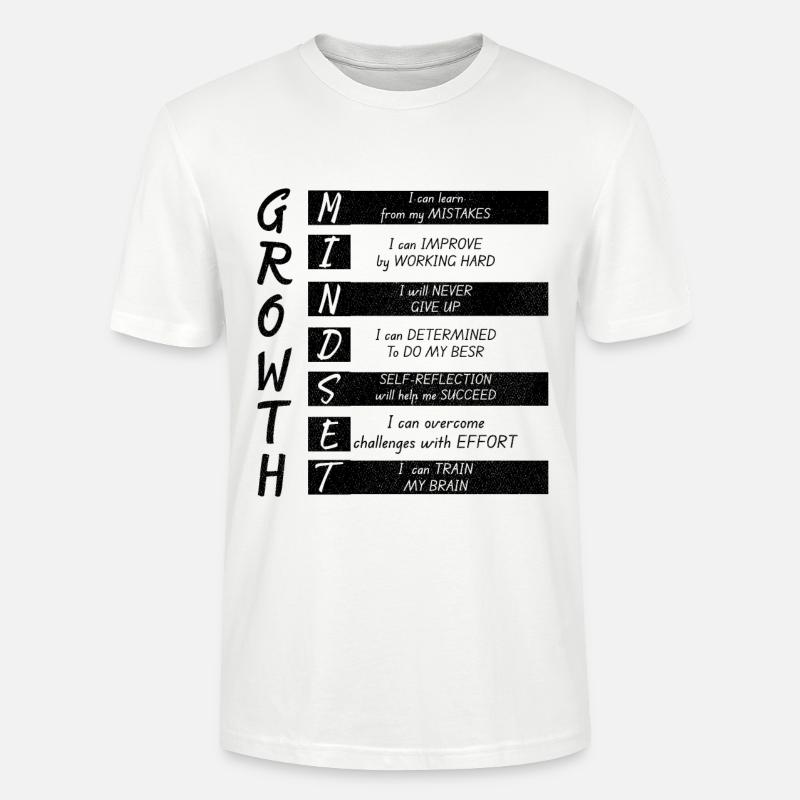 MINIMUM DE CROISSANCE - T-shirt bio CRAFTER Stanley Stella Unisexe - blanc