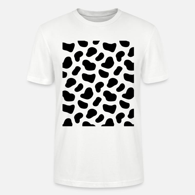 Dalmatiner Muster - Stanley/Stella Unisex Bio-T-Shirt CRAFTER - Weiß