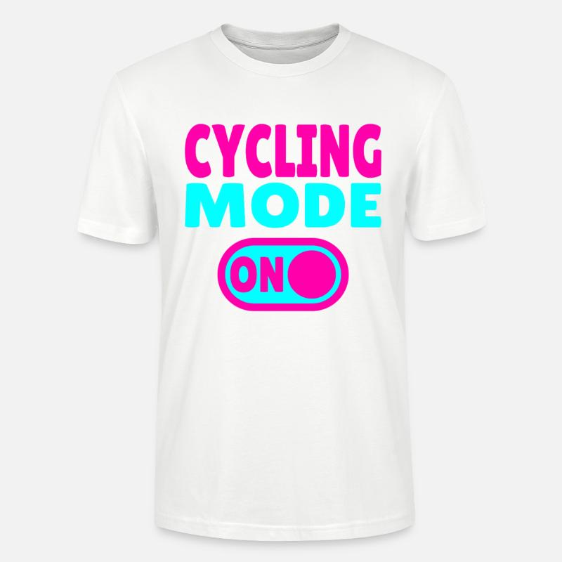 Mode cyclisme activé Cyclisme - T-shirt bio CRAFTER Stanley Stella Unisexe - blanc