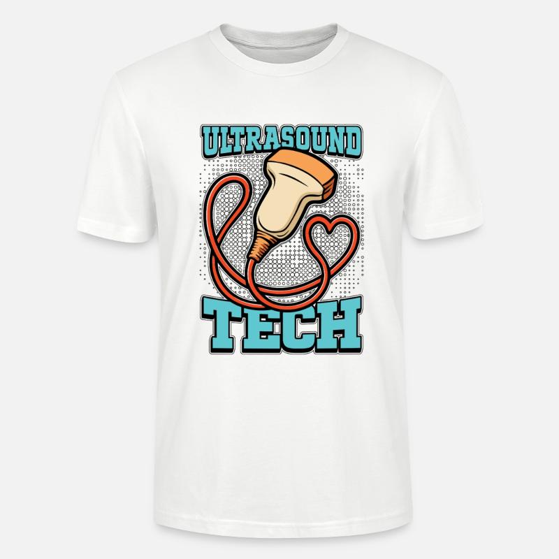 Sonographer Ultrasound Tech Sonography Xray Tech - Stanley/Stella Unisex Bio-T-Shirt CRAFTER - Weiß