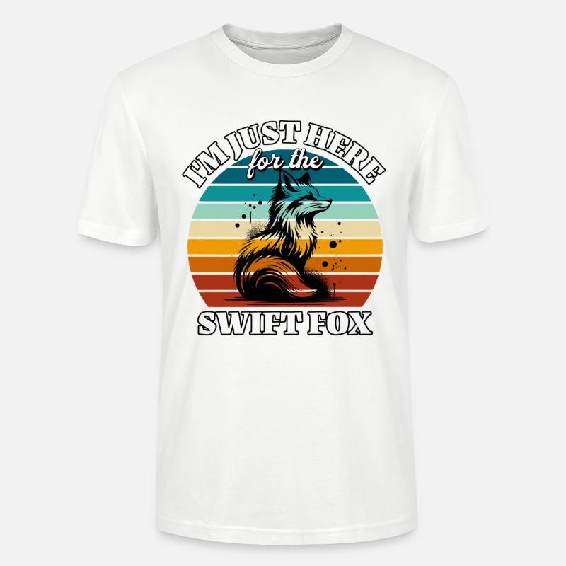 Lustige Swiftfuchs Sprüche - Stanley/Stella Unisex Bio-T-Shirt CRAFTER - Weiß