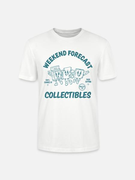 Wochenend-Prognose-Sammlerpaket Ripping Trading - Stanley/Stella Unisex Bio-T-Shirt CRAFTER - Weiß