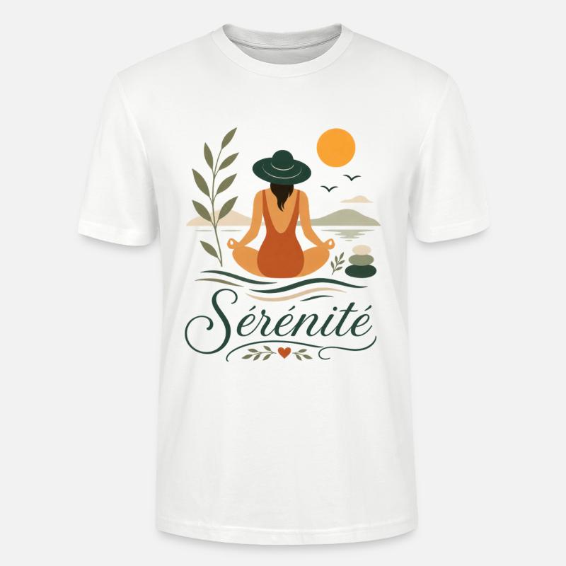 Ruhe am Meer - Stanley/Stella Unisex Bio-T-Shirt CRAFTER - Weiß