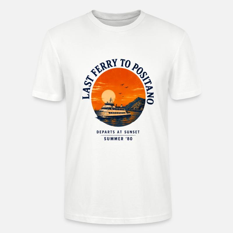 Coast Positano Mediterranean - Stanley/Stella Unisex Bio-T-Shirt CRAFTER - Weiß