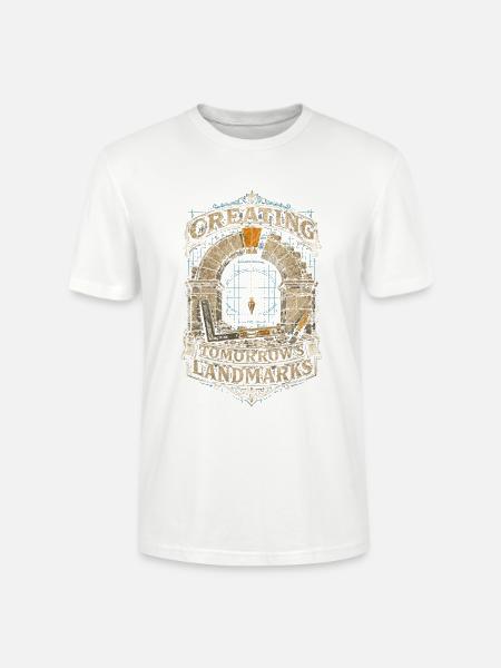 Steinmetz Steinmetzhandwerk - Stanley/Stella Unisex Bio-T-Shirt CRAFTER - Weiß