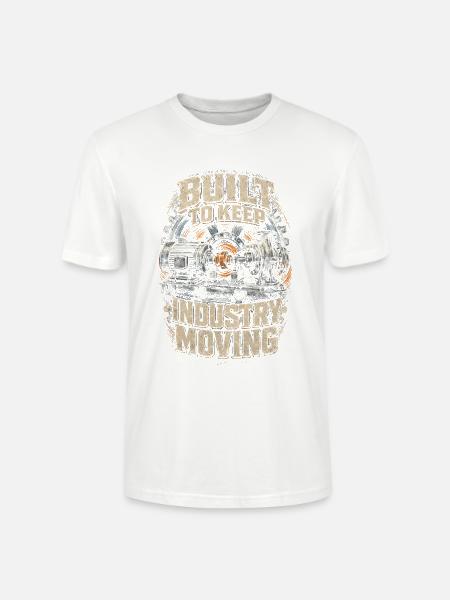 Industriemechaniker Maschinenmonteur - Stanley/Stella Unisex Bio-T-Shirt CRAFTER - Weiß