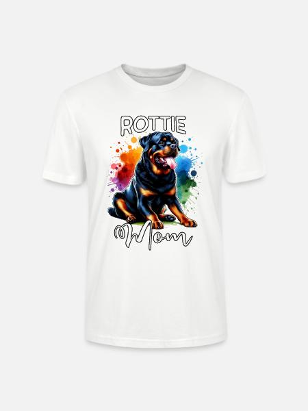 Rottweiler Mama - Stanley/Stella Unisex Bio-T-Shirt CRAFTER - Weiß