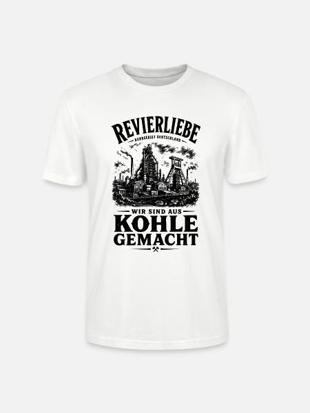 Ruhrpott Revierliebe - Stanley/Stella Unisex Bio-T-Shirt CRAFTER - Weiß