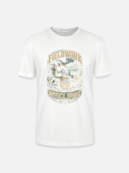 Herpetologie Herpetologe - Stanley/Stella Unisex Bio-T-Shirt CRAFTER - Weiß