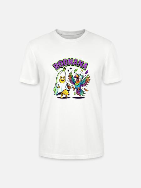 Boonana Geist Banane - Stanley/Stella Unisex Bio-T-Shirt CRAFTER - Weiß