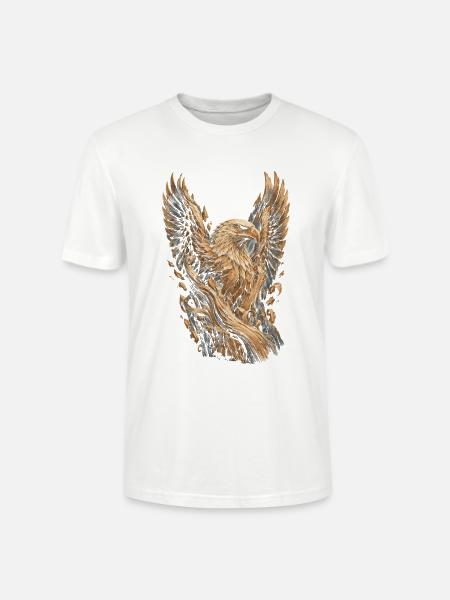 Holzschnitzerei Schnitzen Holzschnitzen - Stanley/Stella Unisex Bio-T-Shirt CRAFTER - Weiß