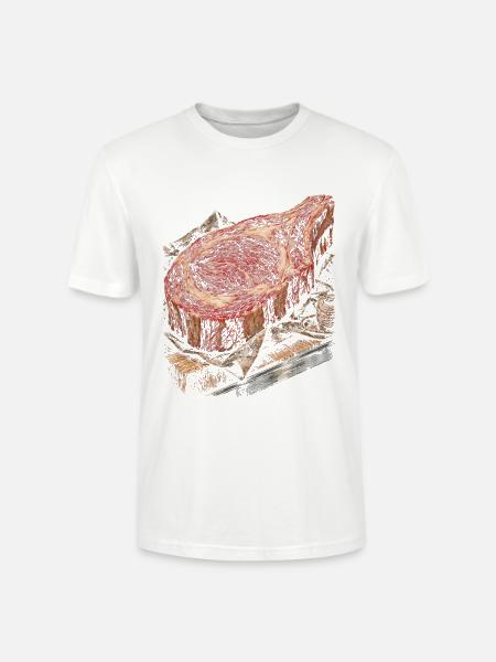 Metzger Schlachter Metzgerhandwerk - Stanley/Stella Unisex Bio-T-Shirt CRAFTER - Weiß