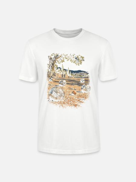 Pentanque - Stanley/Stella Unisex Bio-T-Shirt CRAFTER - Weiß