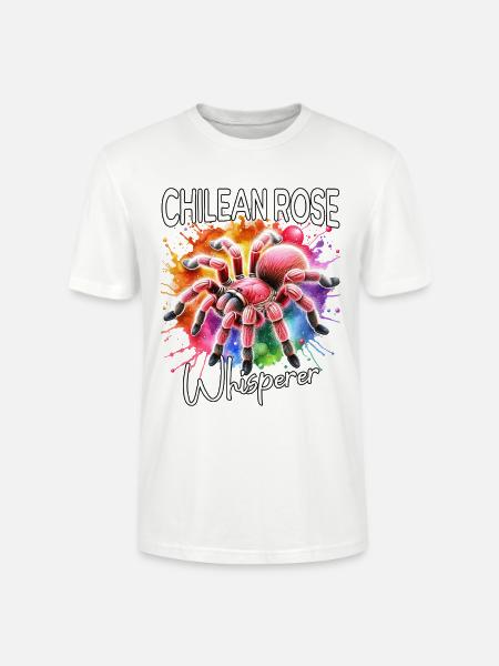 Chile Vogelspinne Flüsterer - Stanley/Stella Unisex Bio-T-Shirt CRAFTER - Weiß