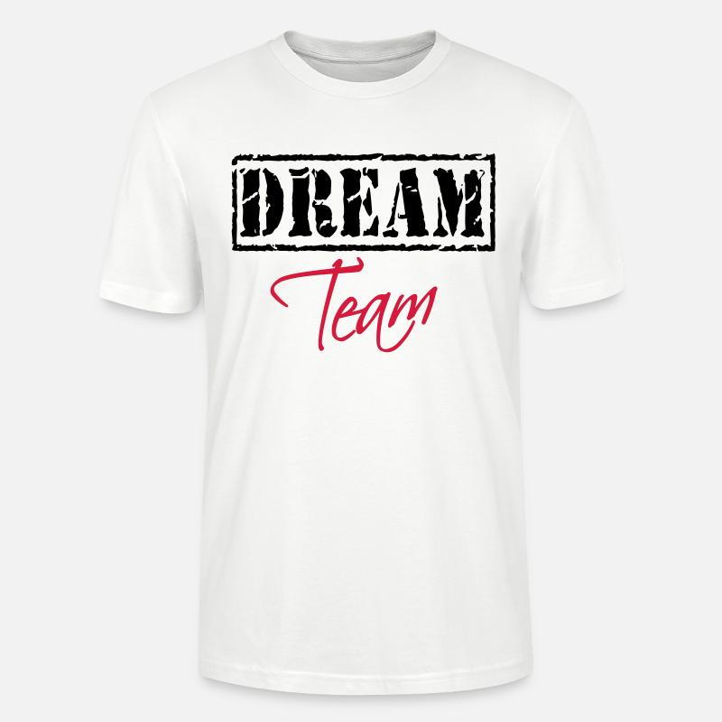 Dream Team - Stanley/Stella Unisex Bio-T-Shirt CRAFTER - Weiß