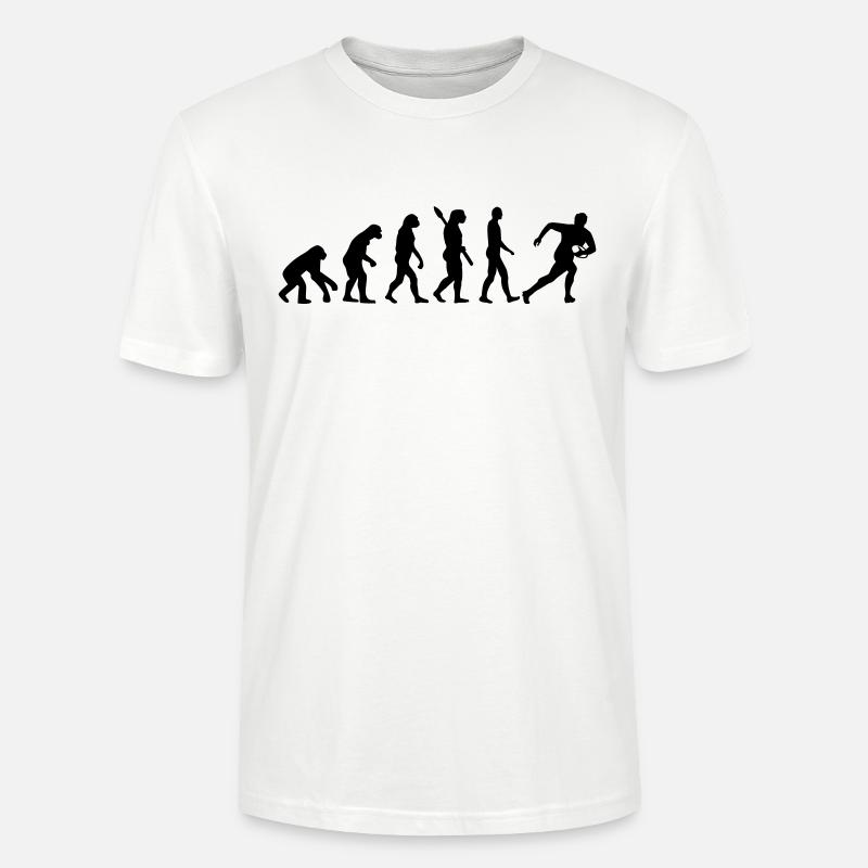Evolution Rugby - Stanley/Stella CRAFTER Unisex Organic T-Shirt - white