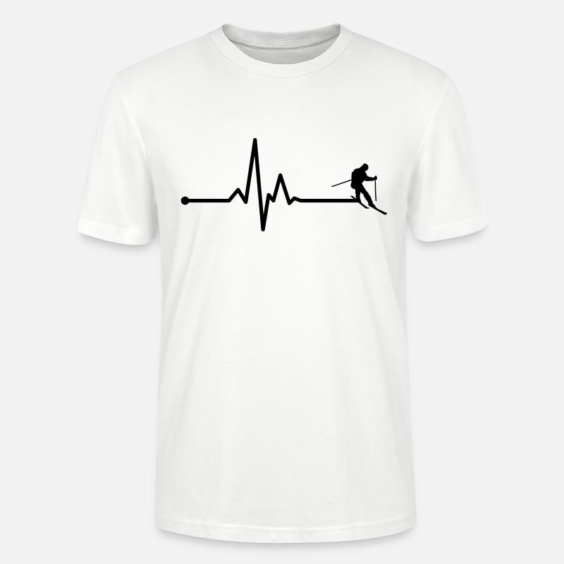 Ski sincère - T-shirt bio CRAFTER Stanley Stella Unisexe - blanc