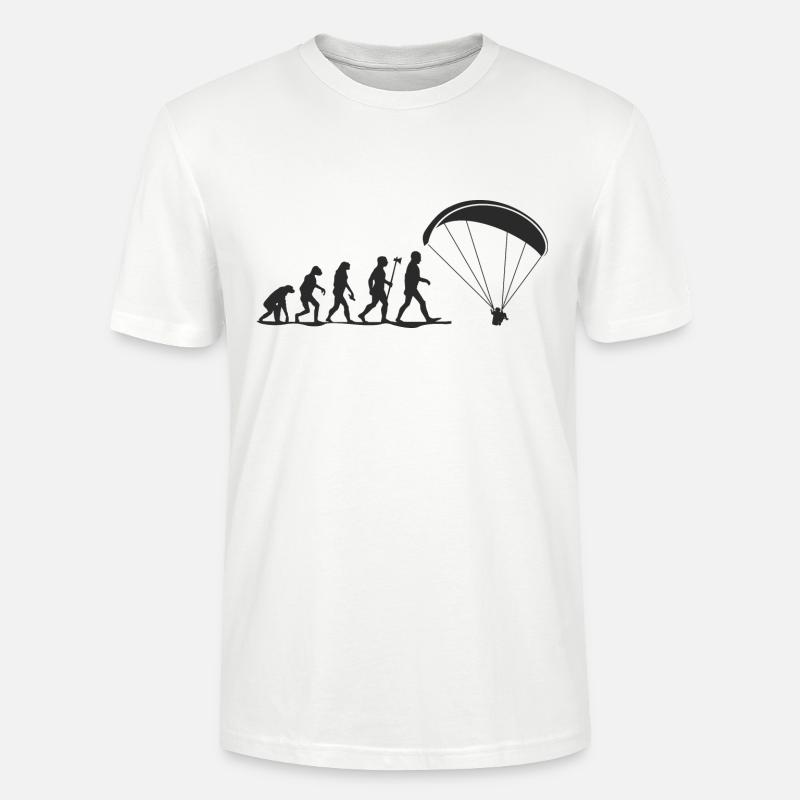 evolution paragliding - Stanley/Stella Unisex Bio-T-Shirt CRAFTER - Weiß