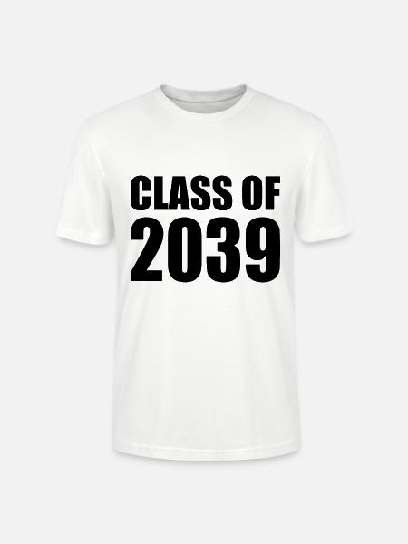 Class of 2039 - Stanley/Stella CRAFTER Unisex Organic T-Shirt - white