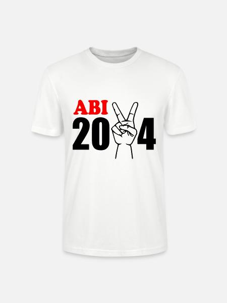 Abi 2024 - Stanley/Stella Unisex Bio-T-Shirt CRAFTER - Weiß