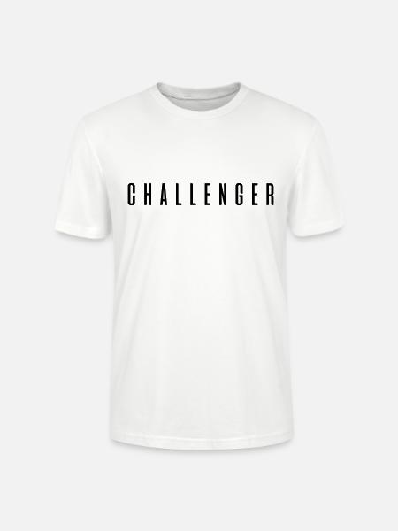 Challenger ! Geschenk Sprüche - Stanley/Stella Unisex Bio-T-Shirt CRAFTER - Weiß