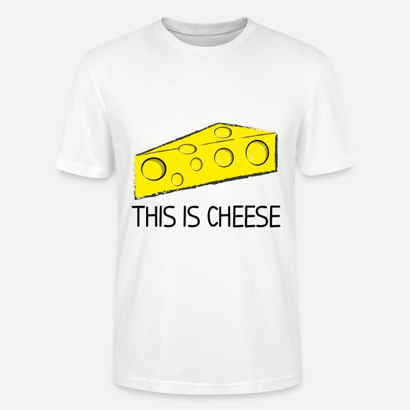 C’est du fromage - T-shirt bio CRAFTER Stanley Stella Unisexe - blanc