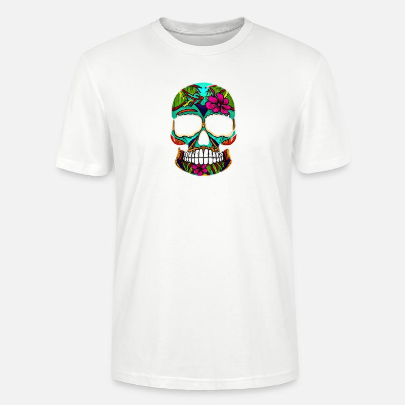 Skill Mexiko - Stanley/Stella Unisex Bio-T-Shirt CRAFTER - Weiß