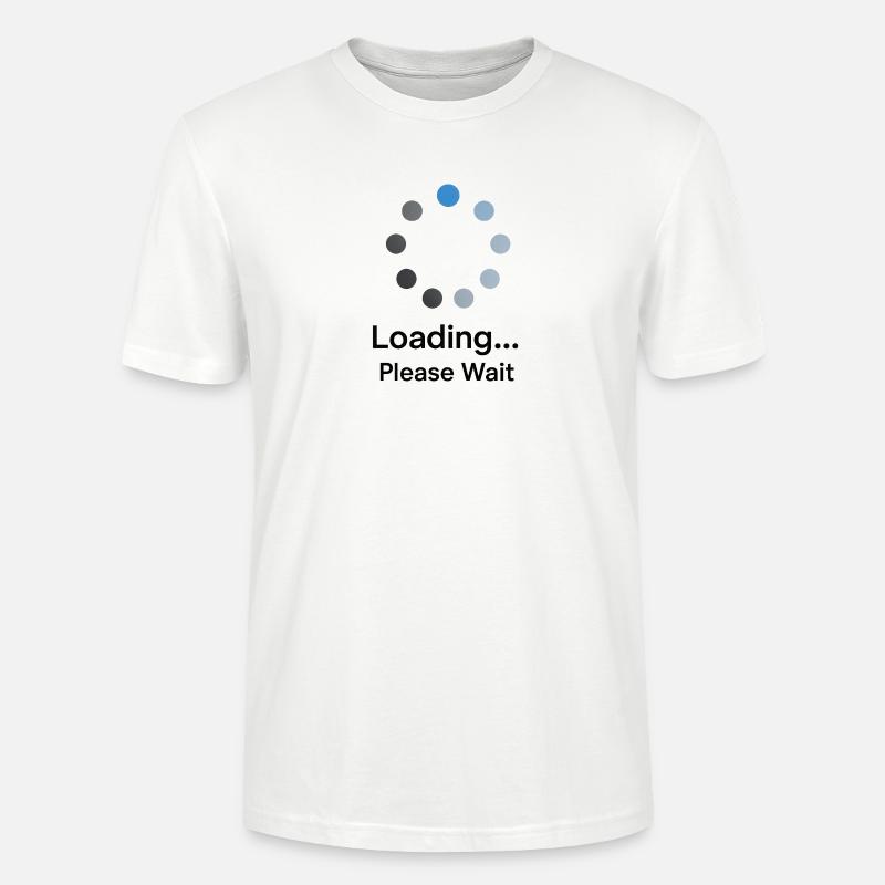 Loading Please Wait - Stanley/Stella Unisex Bio-T-Shirt CRAFTER - Weiß