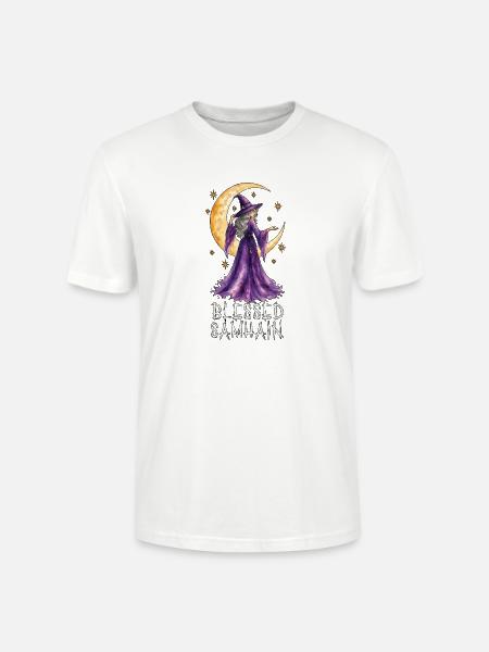 Samhain Wicca-Wicca-Hexe - Stanley/Stella Unisex Bio-T-Shirt CRAFTER - Weiß