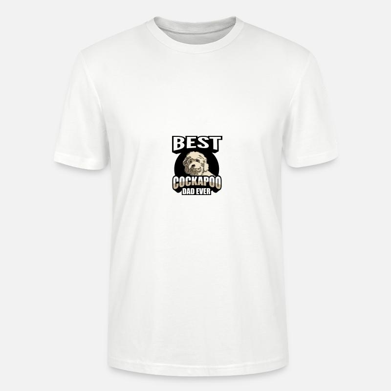 Race de chien Cockapoo - T-shirt bio CRAFTER Stanley Stella Unisexe - blanc