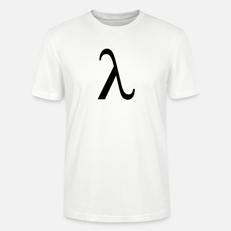 Lambda - Stanley/Stella Unisex Bio-T-Shirt CRAFTER - Weiß