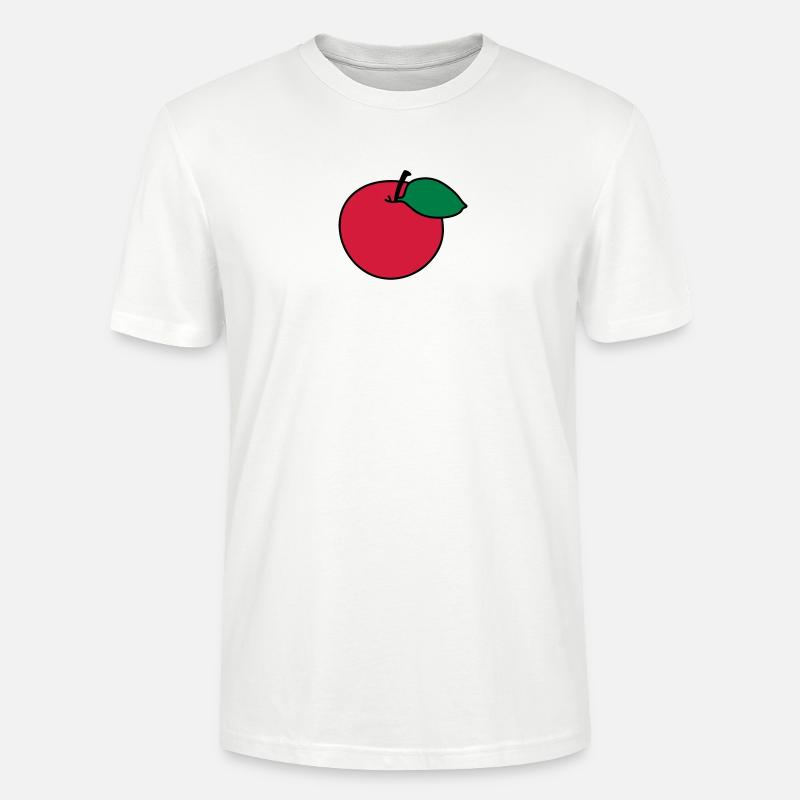 Apfel - Stanley/Stella Unisex Bio-T-Shirt CRAFTER - Weiß