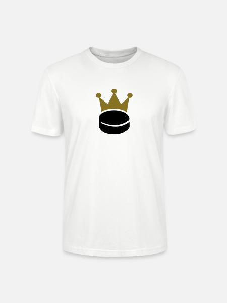 Eishockey - Stanley/Stella Unisex Bio-T-Shirt CRAFTER - Weiß