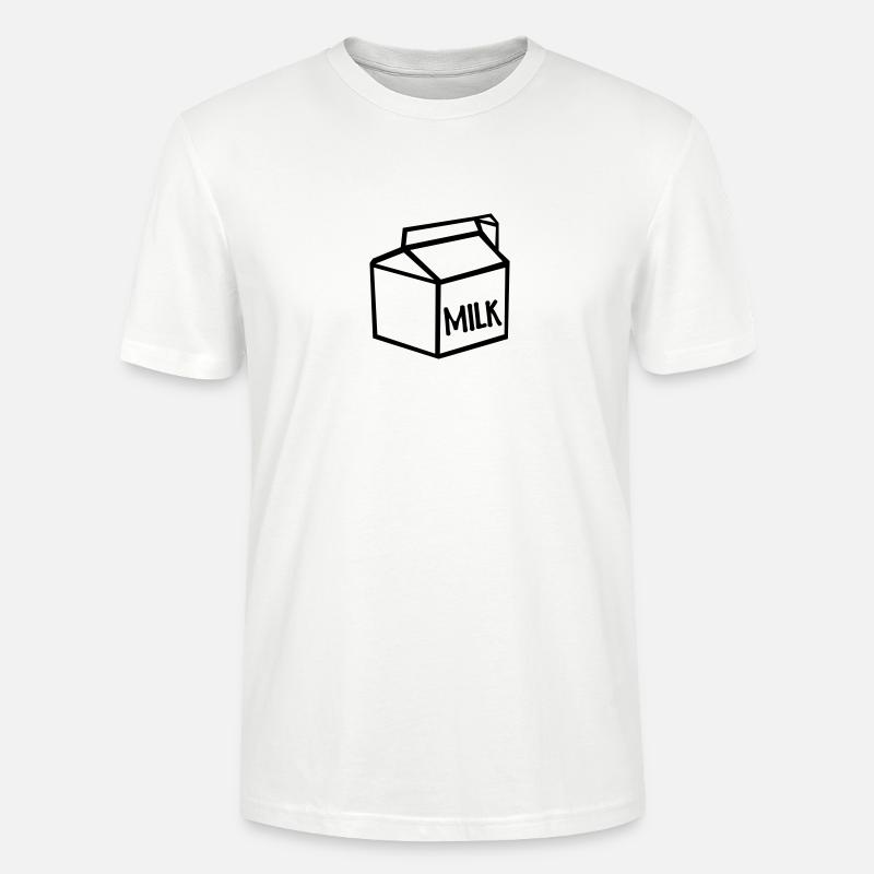 Milch - Stanley/Stella Unisex Bio-T-Shirt CRAFTER - Weiß