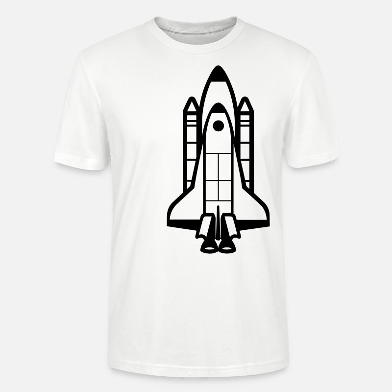 Rakete - Stanley/Stella Unisex Bio-T-Shirt CRAFTER - Weiß