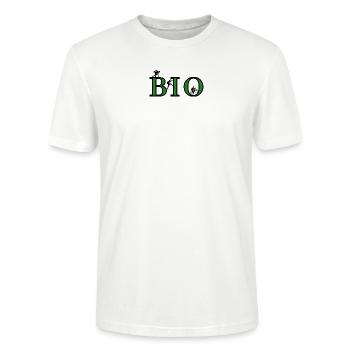 Organic LOGO - Stanley/Stella CRAFTER Unisex Organic T-Shirt - white - Front - Alina (178cm) & Michal (187cm)