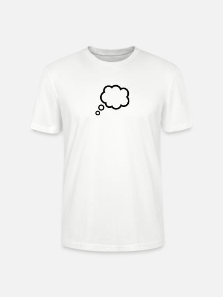 Speech bubble - Stanley/Stella CRAFTER Unisex Organic T-Shirt - white