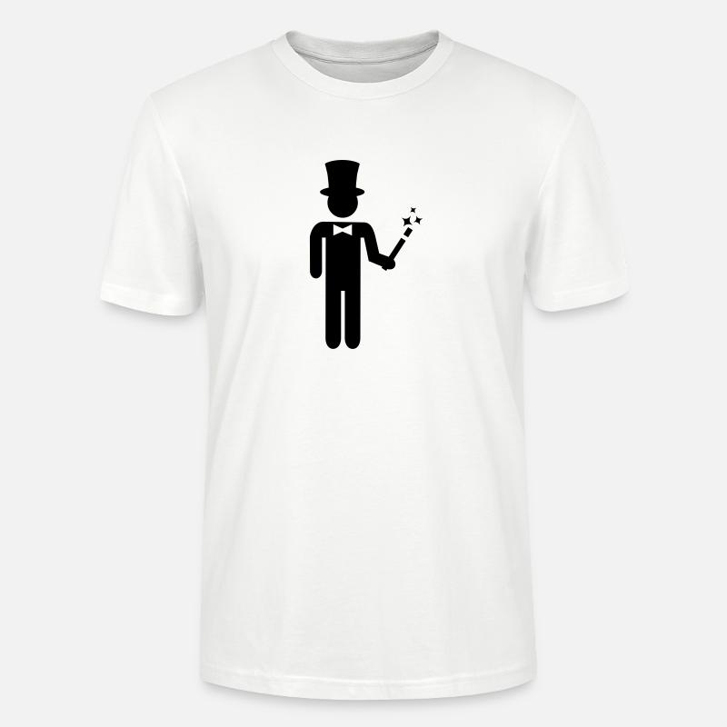 Zauberer - Stanley/Stella Unisex Bio-T-Shirt CRAFTER - Weiß
