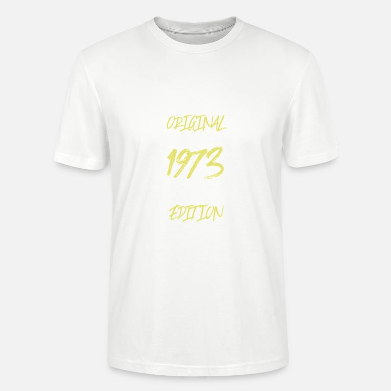 1973 Édition limitée - T-shirt bio CRAFTER Stanley Stella Unisexe - blanc
