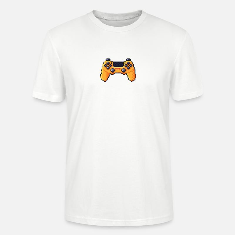 gaming controller - Stanley/Stella Unisex Bio-T-Shirt CRAFTER - Weiß