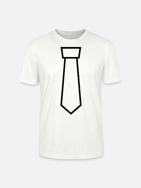 Tie - Stanley/Stella CRAFTER Unisex Organic T-Shirt - white